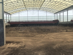 Wheel type compost turner-2