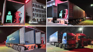 Shipment to Malaysia about A 2t/h Organic Fertilizer Production Line