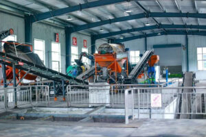 What machine is needed to produce organic fertilizer?