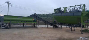 Organic fertilizer production line with an annual capacity of 30,000 tons of chicken manure