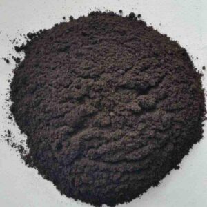 What steps are required to produce powdered organic fertilizer?